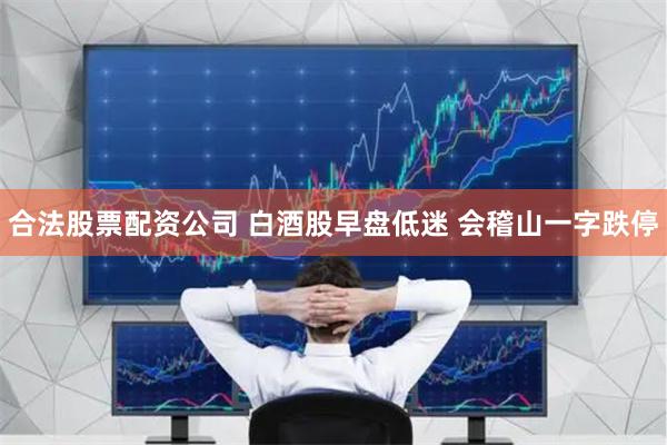 合法股票配资公司 白酒股早盘低迷 会稽山一字跌停